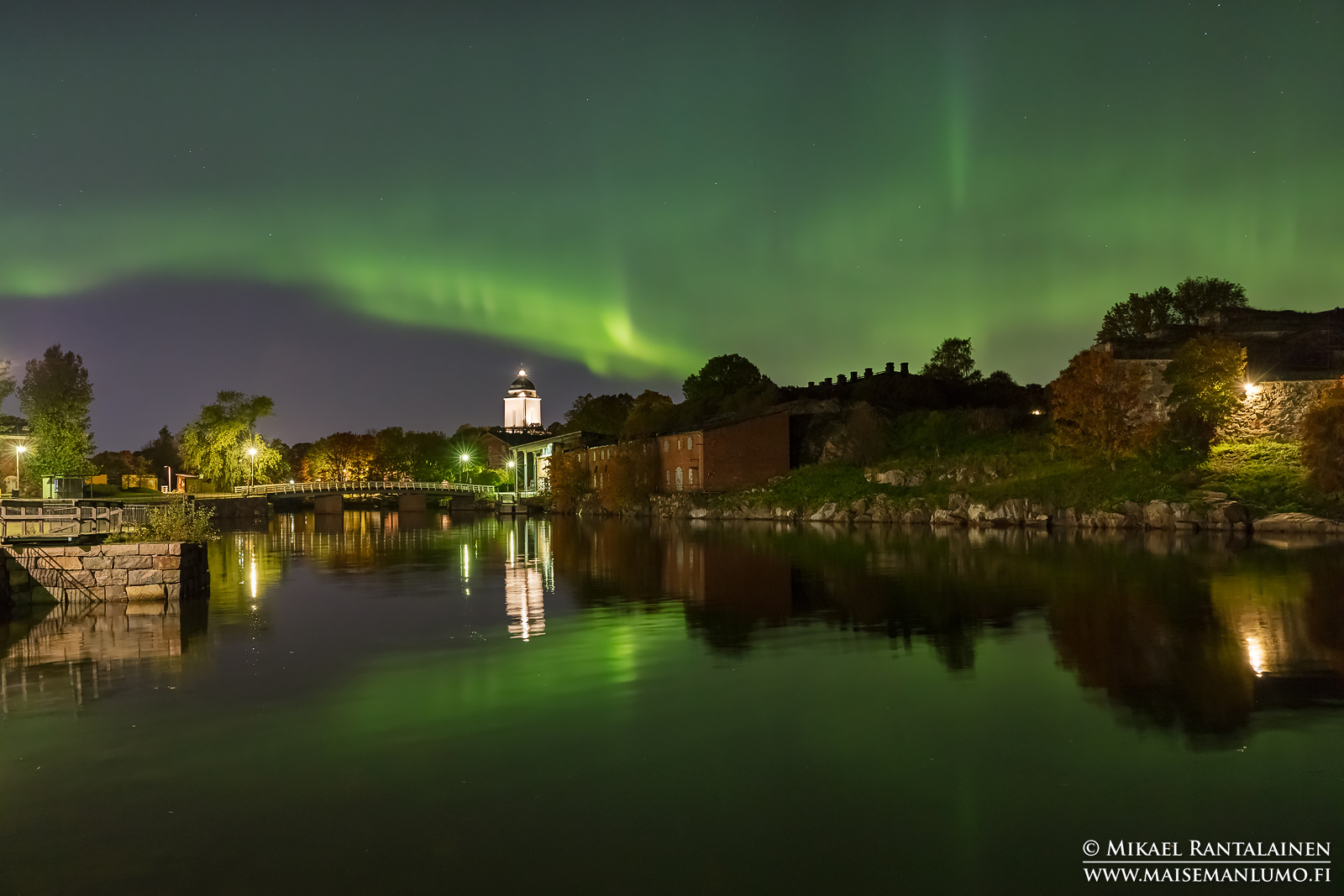 Revontulet Helsingissä | Maiseman Lumo